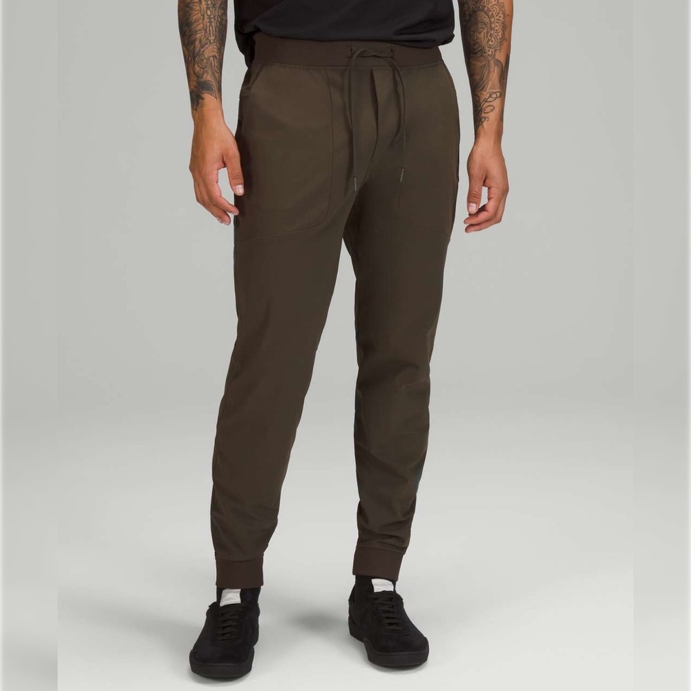 New Lululemon Dark Olive Green ABC Warpstreme Joggers Size Large